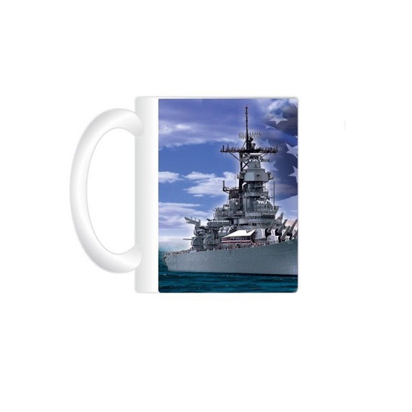 USS MISSOURI PATRIOTIC MUG