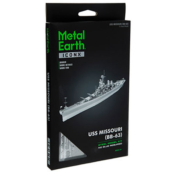 3D METAL MODEL USS MISSOURI KIT
