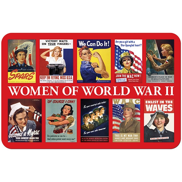 ROSIE & WOMEN OF WORLD WAR II PLASTIC PLACEMAT